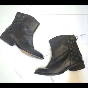 Naughty Monkey Leather Ankle Boots